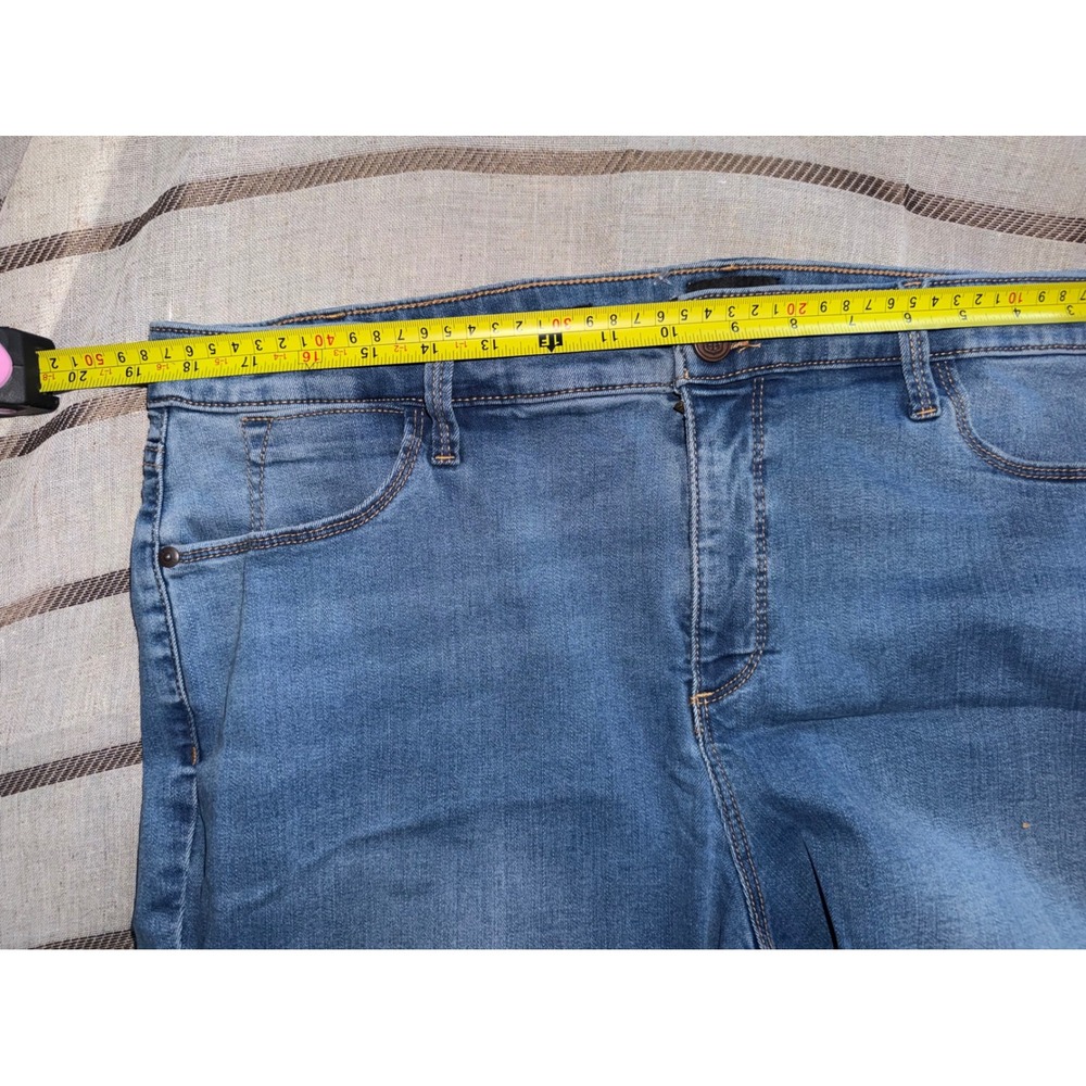 Talbots Womens Jegging Crop Jeans Medium Wash Denim Blue Size 18WP - Picture 6 of 7
